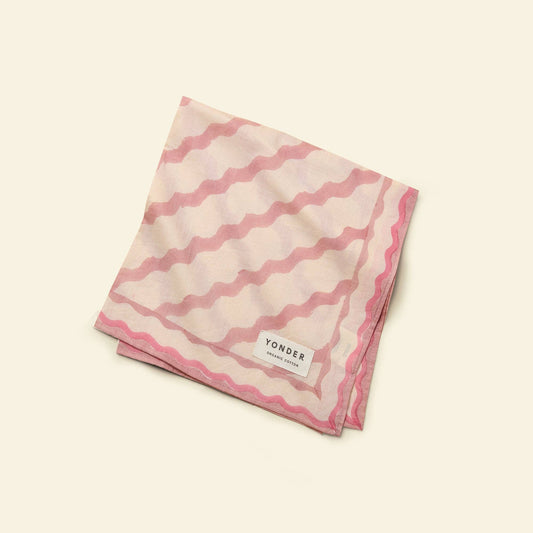 Organic Cotton Bandana | Wiggle | Floss Pink
