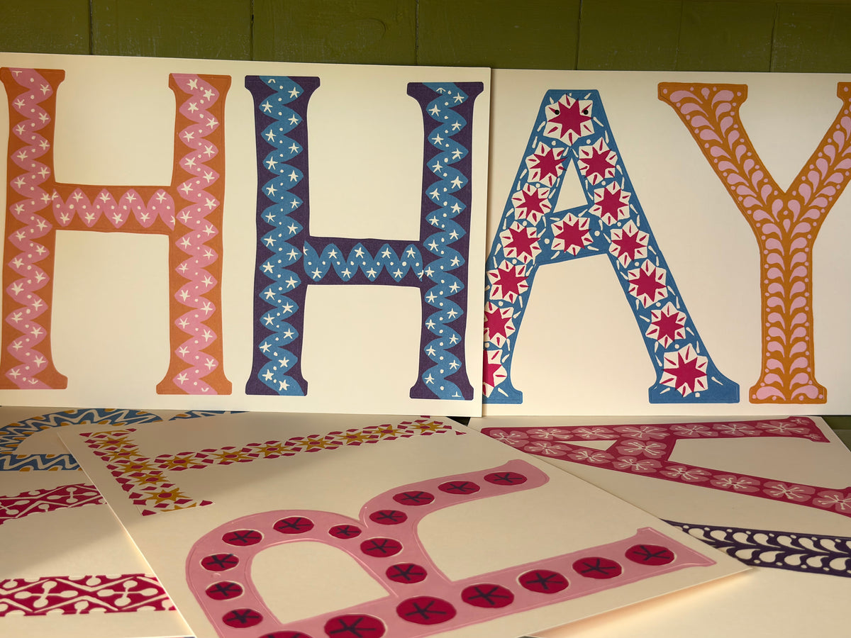 Cambridge Imprint Happy Birthday Banner
