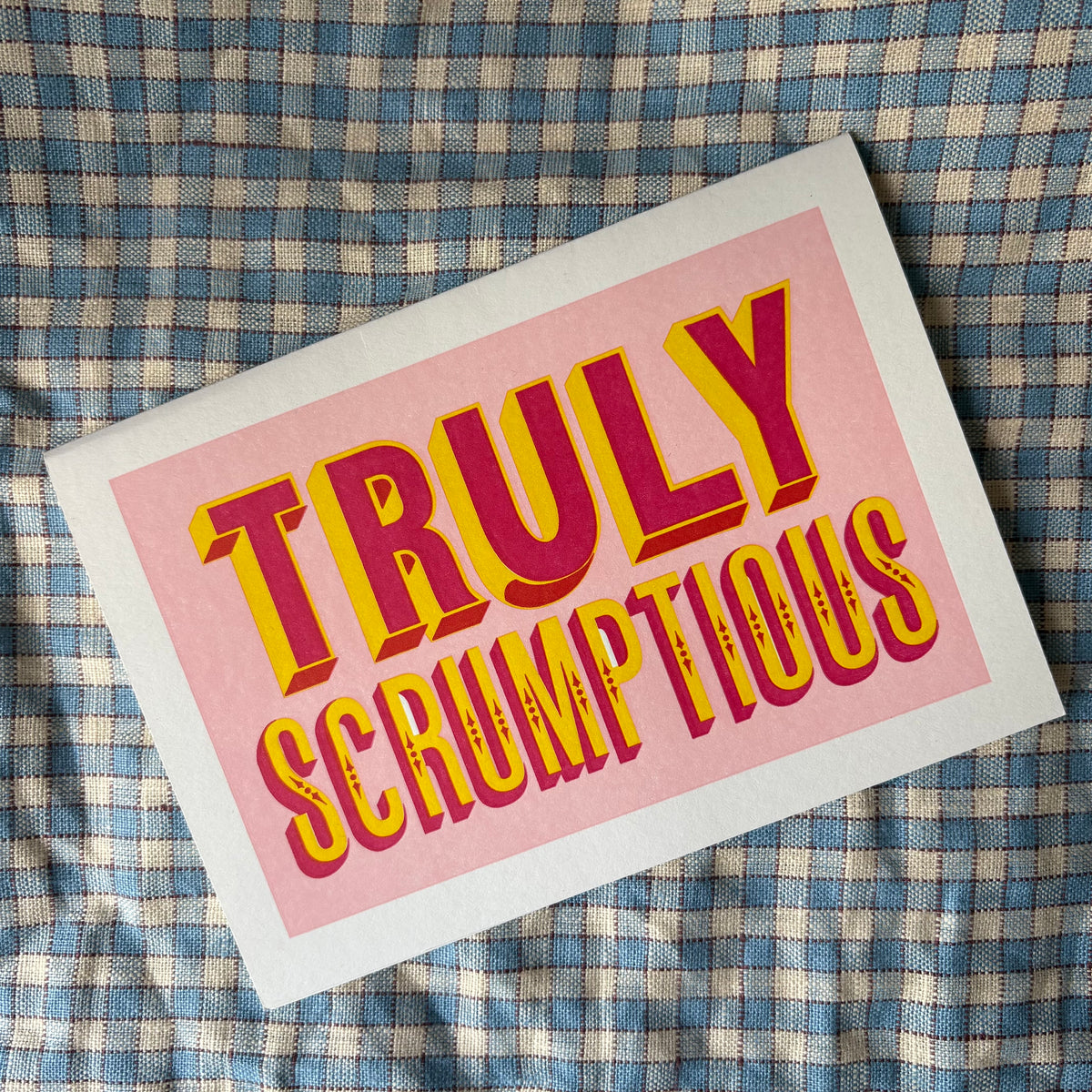 Truly Scrumptious Love Card by Archivist Gallery