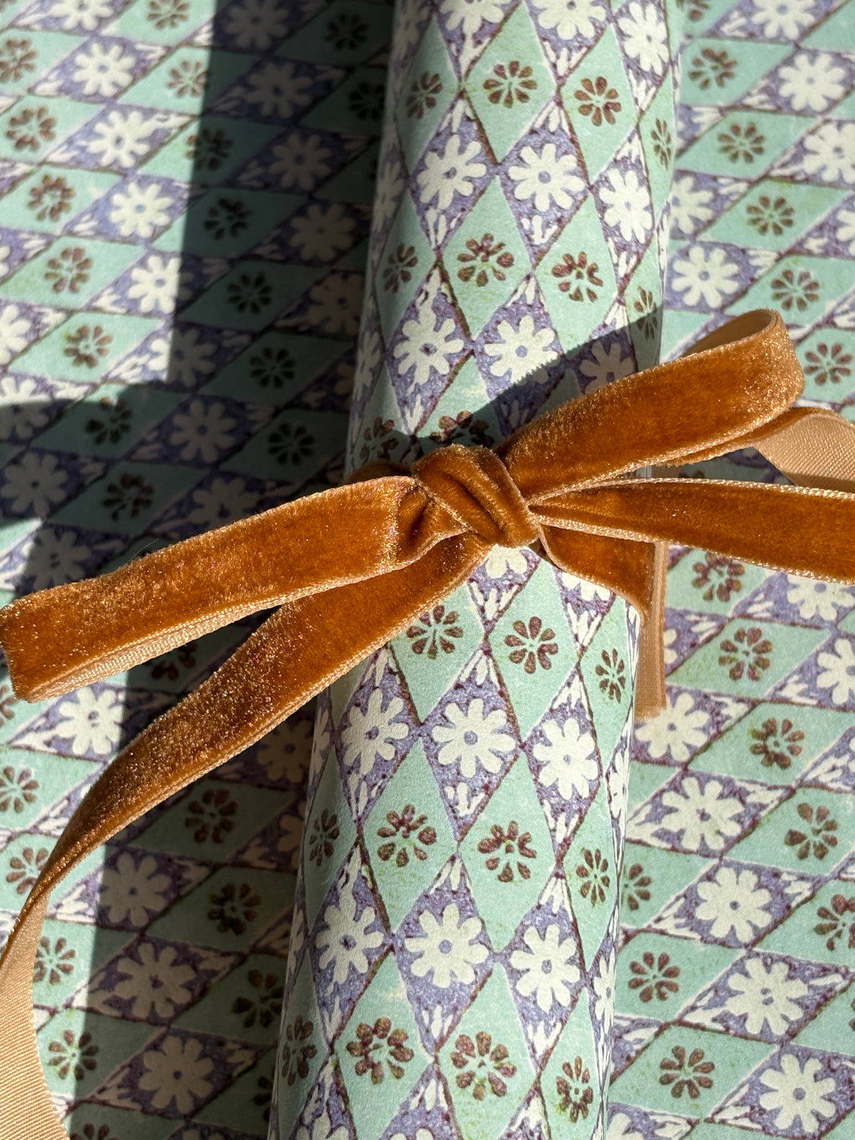 Italian Floral Gift Wrapping Paper