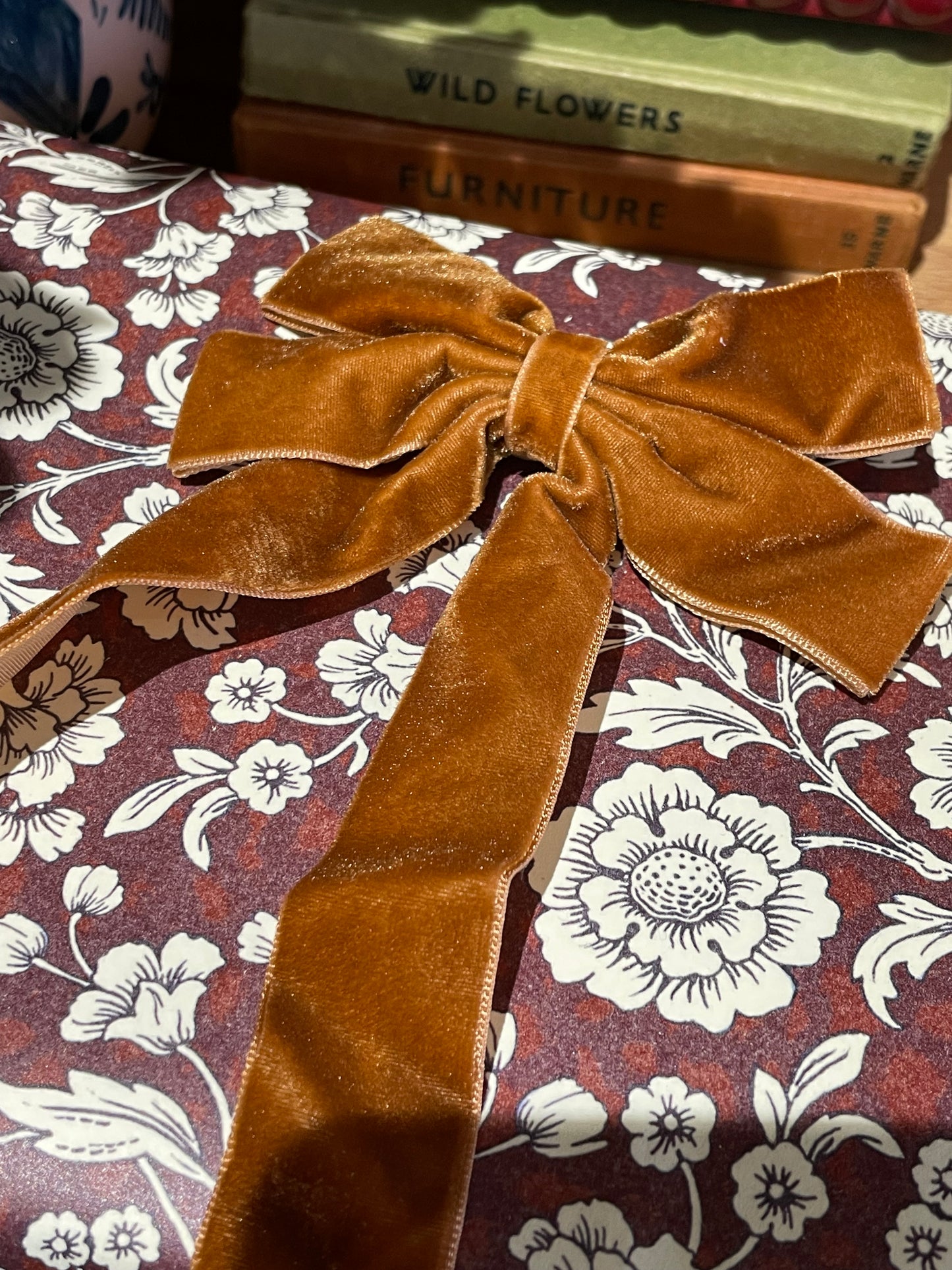 Velvet Bows with clip