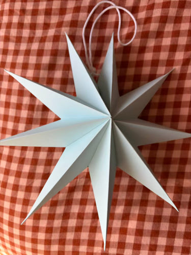 Christmas 3D Hanging Star, 5 Point star, hanging star, Christmas decor