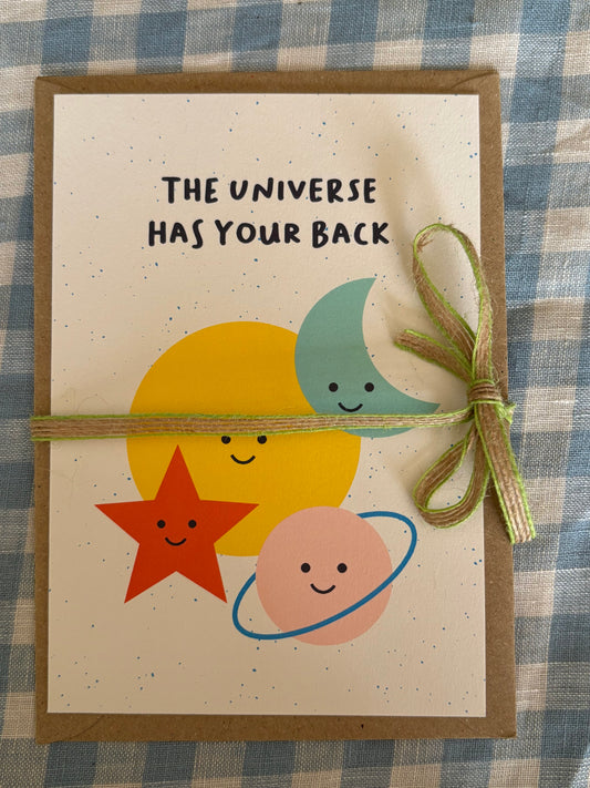 The Universe Has Your Back Card