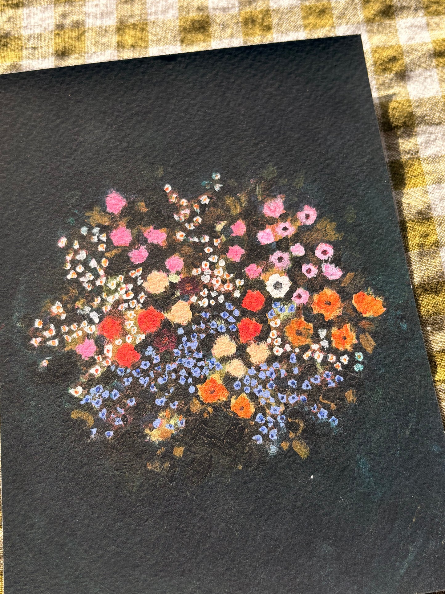 Brittany Smith Wildflower Giclee Wildflower Painting Print