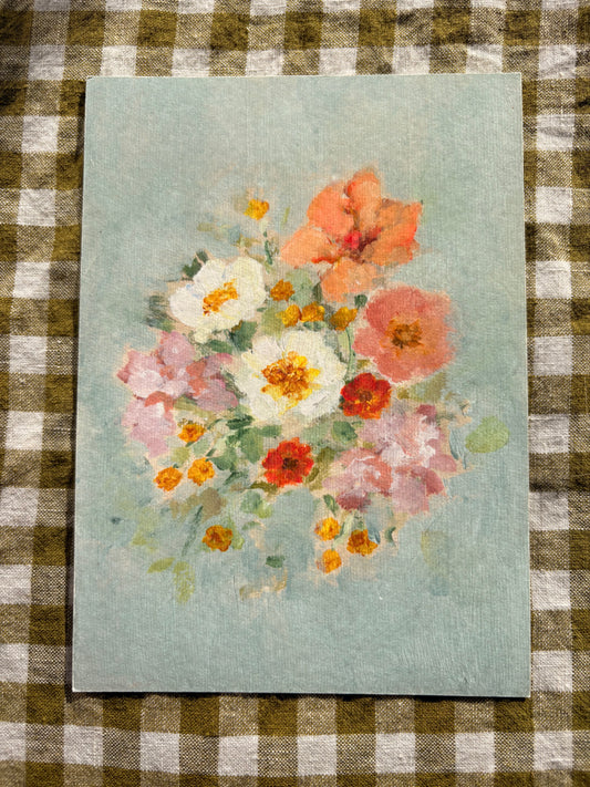 Brittany Smith Studio  Wildflowers in blue