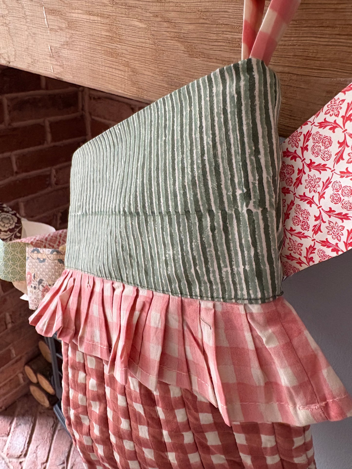 Christmas Stocking | Gingham | Ginge