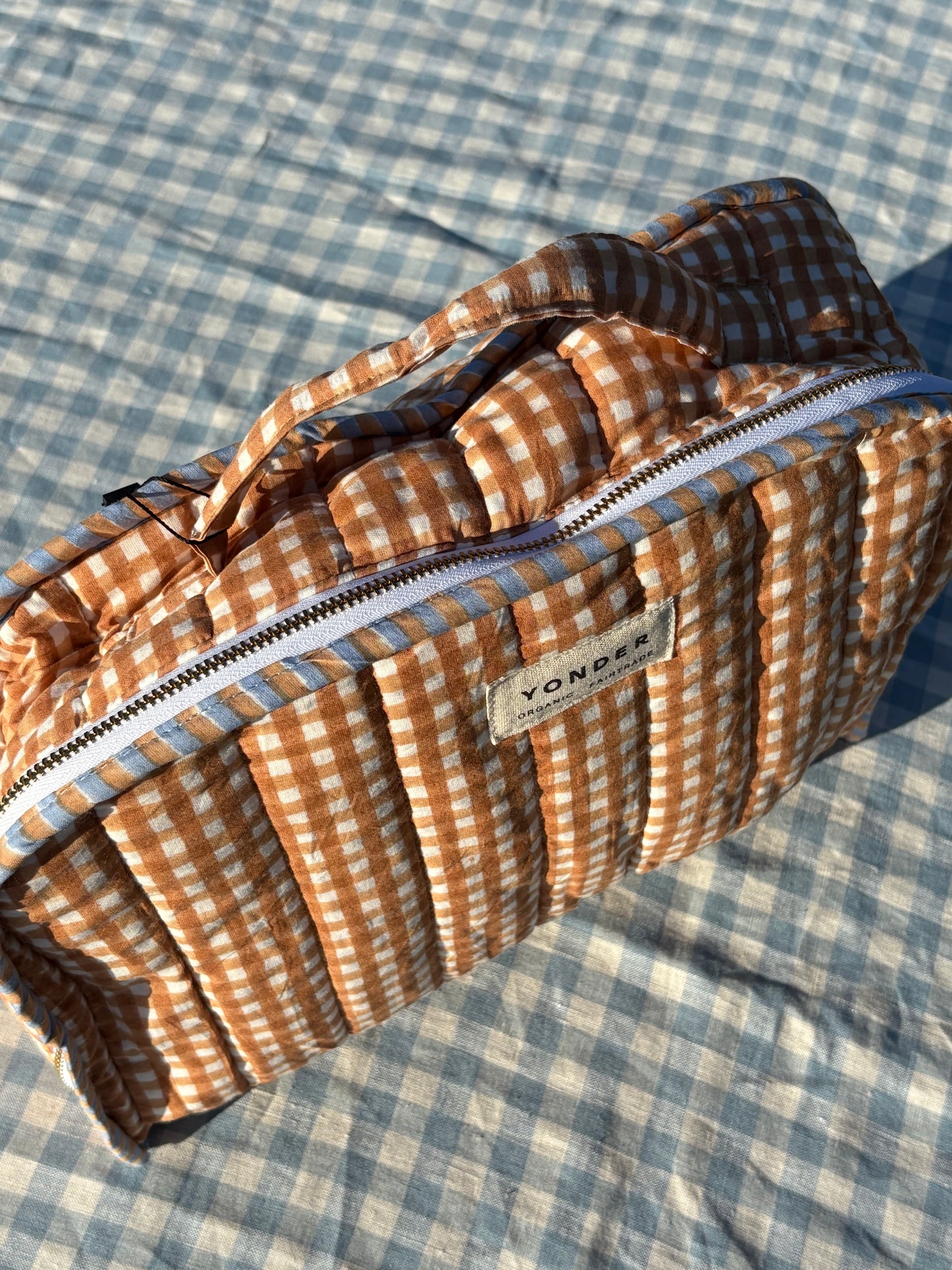 Organic Cotton  Travel Beauty Case | Fudge