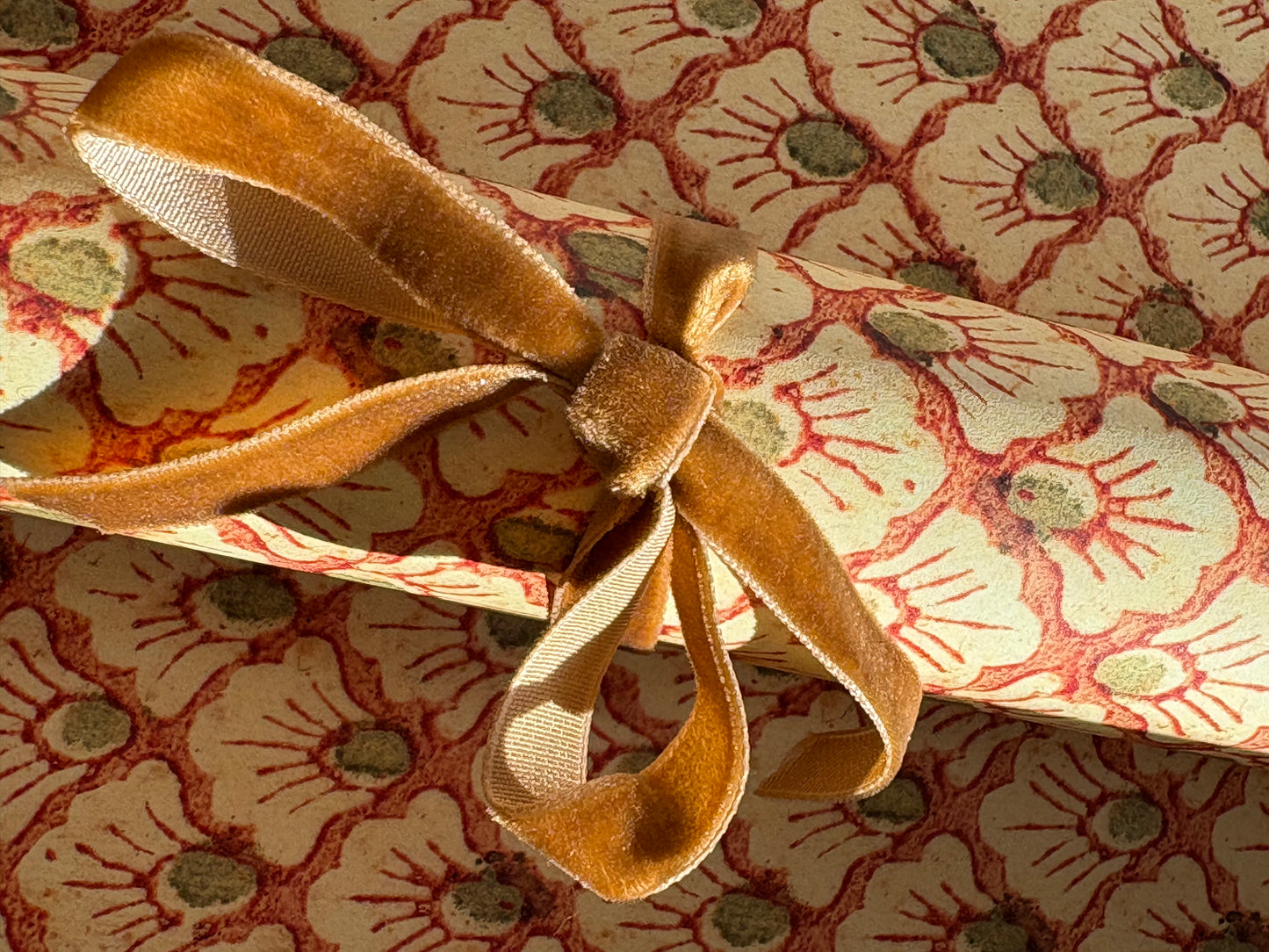 Italian Floral Gift Wrapping Paper