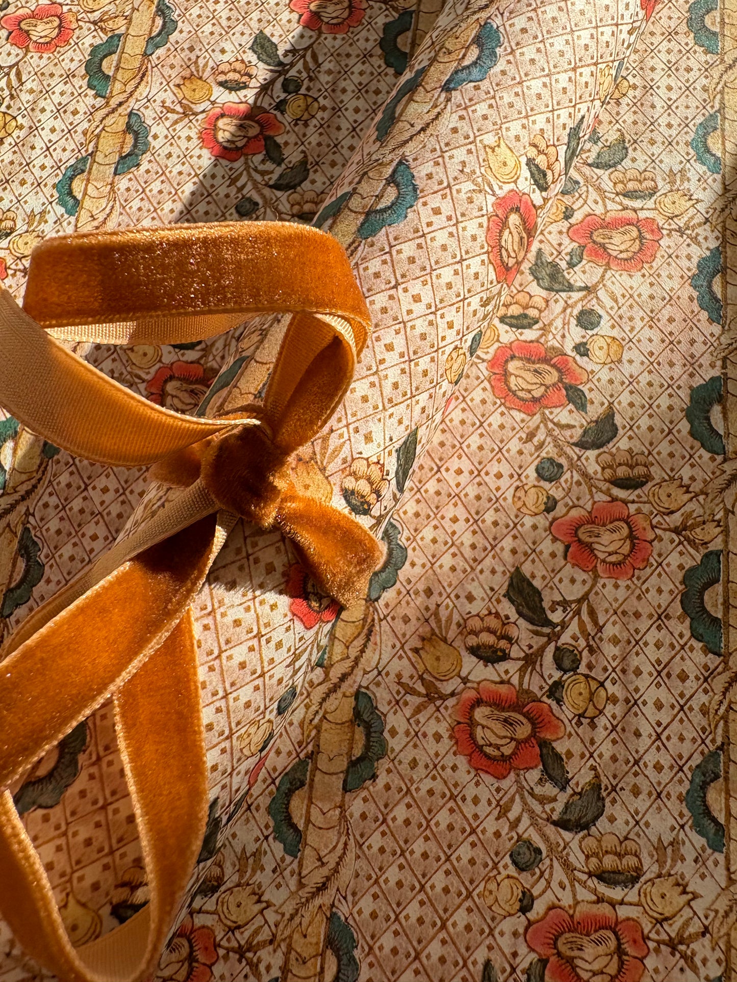 Italian Floral Gift Wrapping Paper