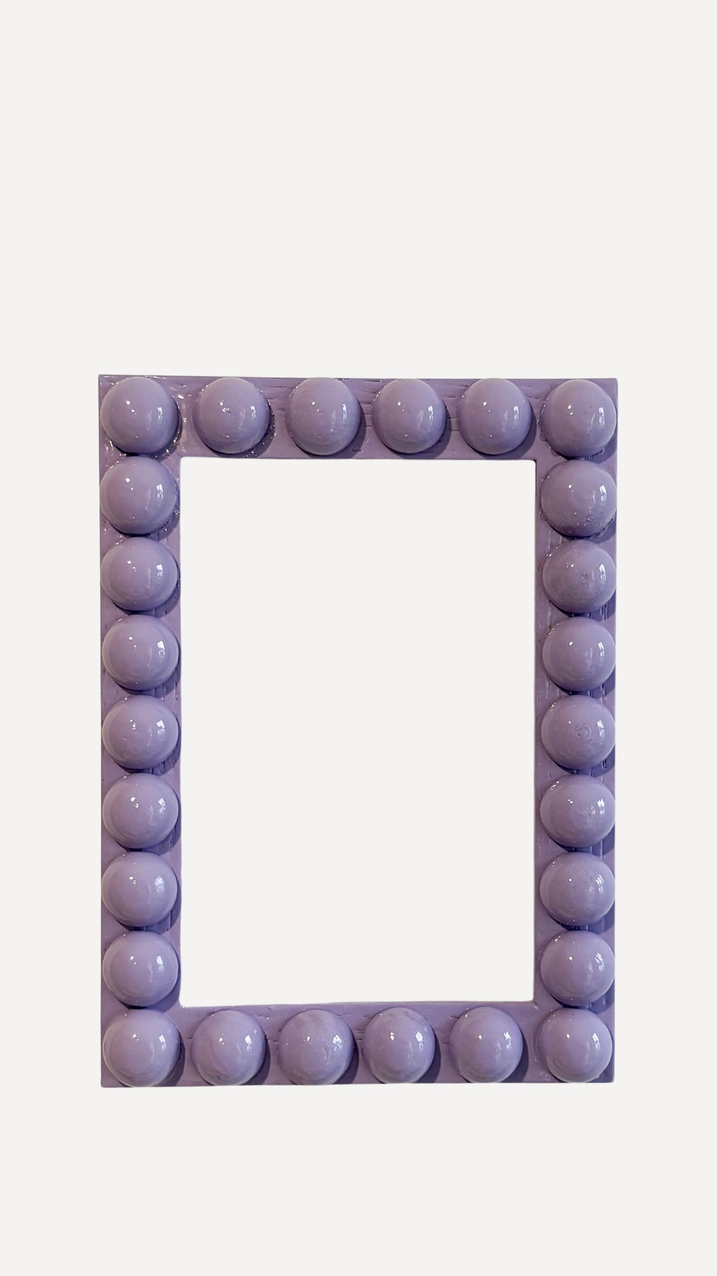 Lilac Wooden Bobbin Frame