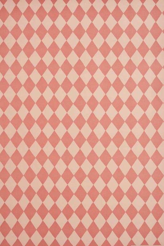 Harlequin Pink Gift Wrap Christmas