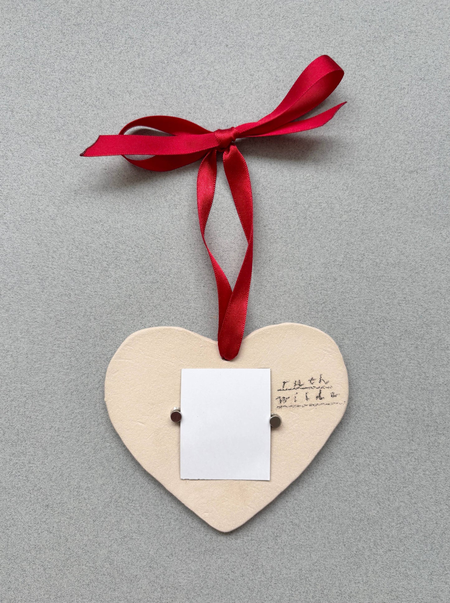 Red tulip photo frame