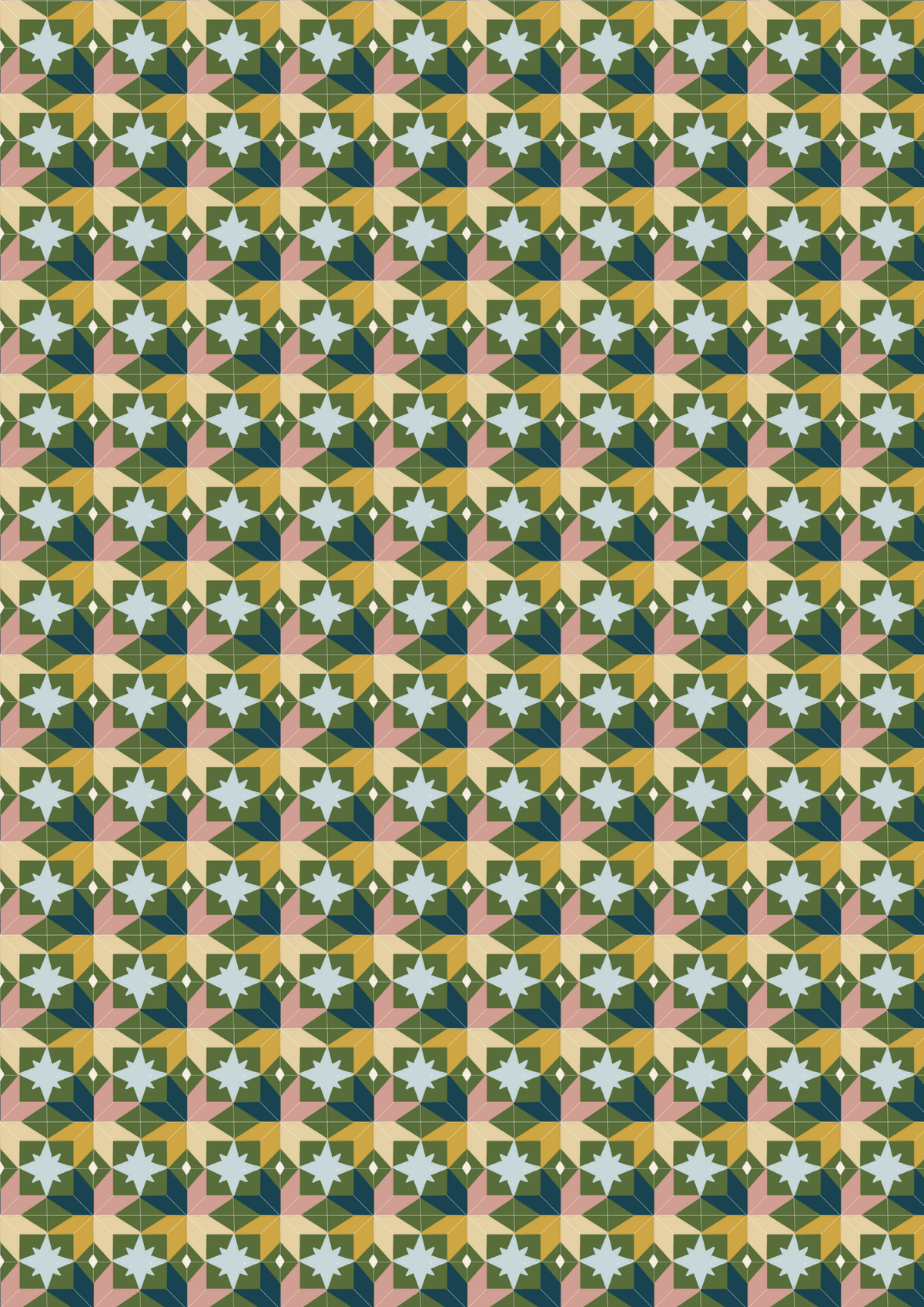 Quilted | Christmas Paper Chain Kit Maximalist