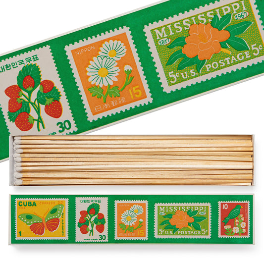 Vintage Stamp | Long Matchboxes