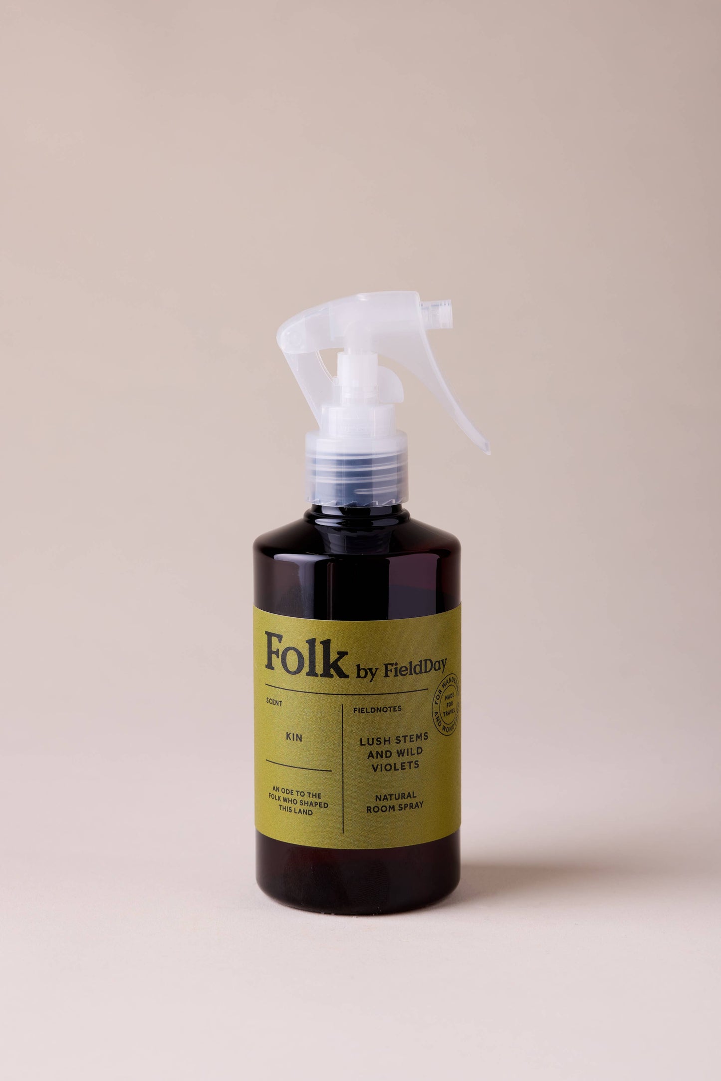 Fieldday Folk Natural Room Spray Lush Stems and wild violet