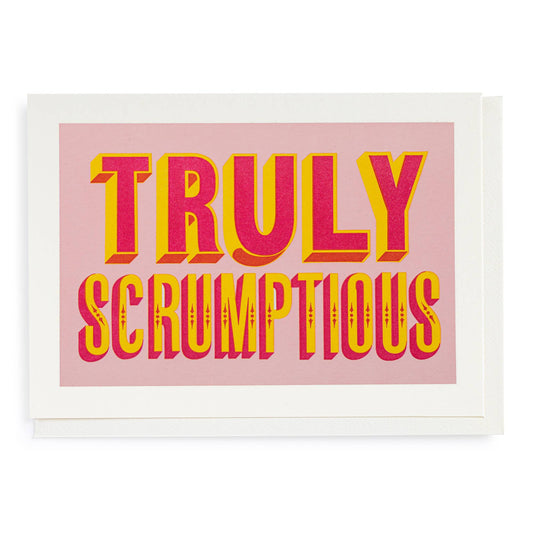 Truly Scrumptious Valentines Card