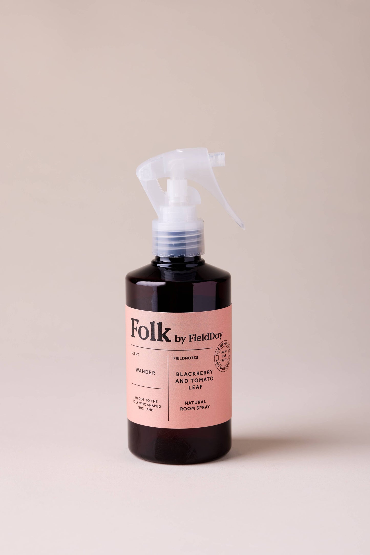 Fieldday Folk Natural Room Spray Blackberry and Tomato Leaf
