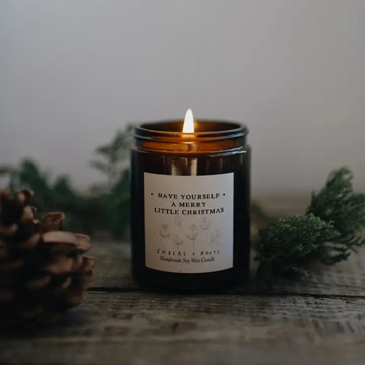 Have yourself a Merry Little Christmas soy candle