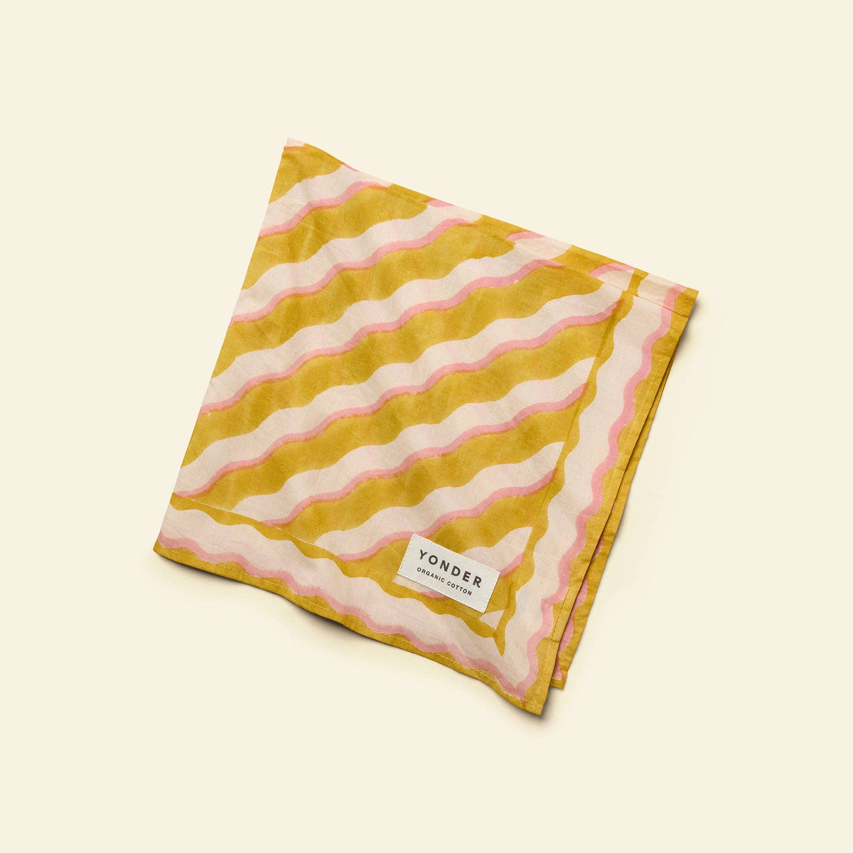 Organic Cotton Bandana by YONDER Honey And Pink