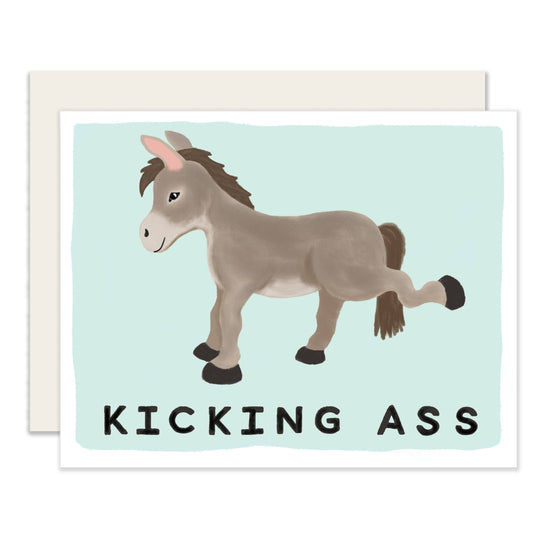 Kicking Ass Card