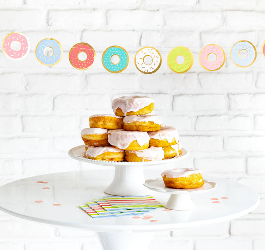 Donut Party Banner