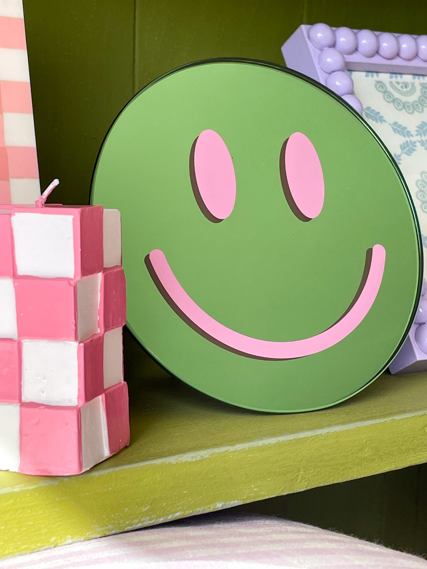 Klevering Smile Pink Mirror