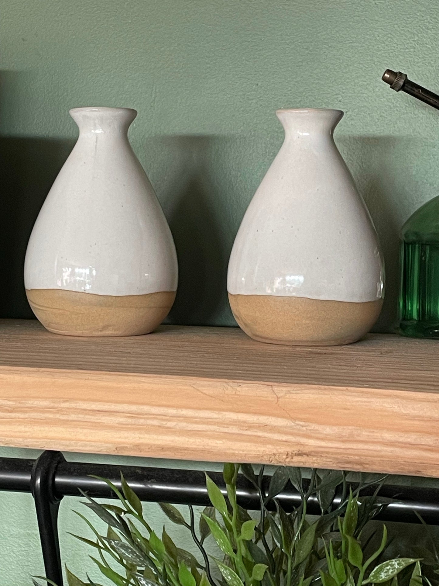 Mini Stoneware Bud Vases