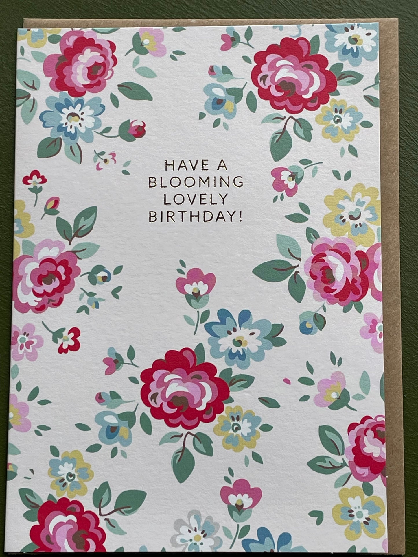 Cath Kidston Blooming Birthday Card