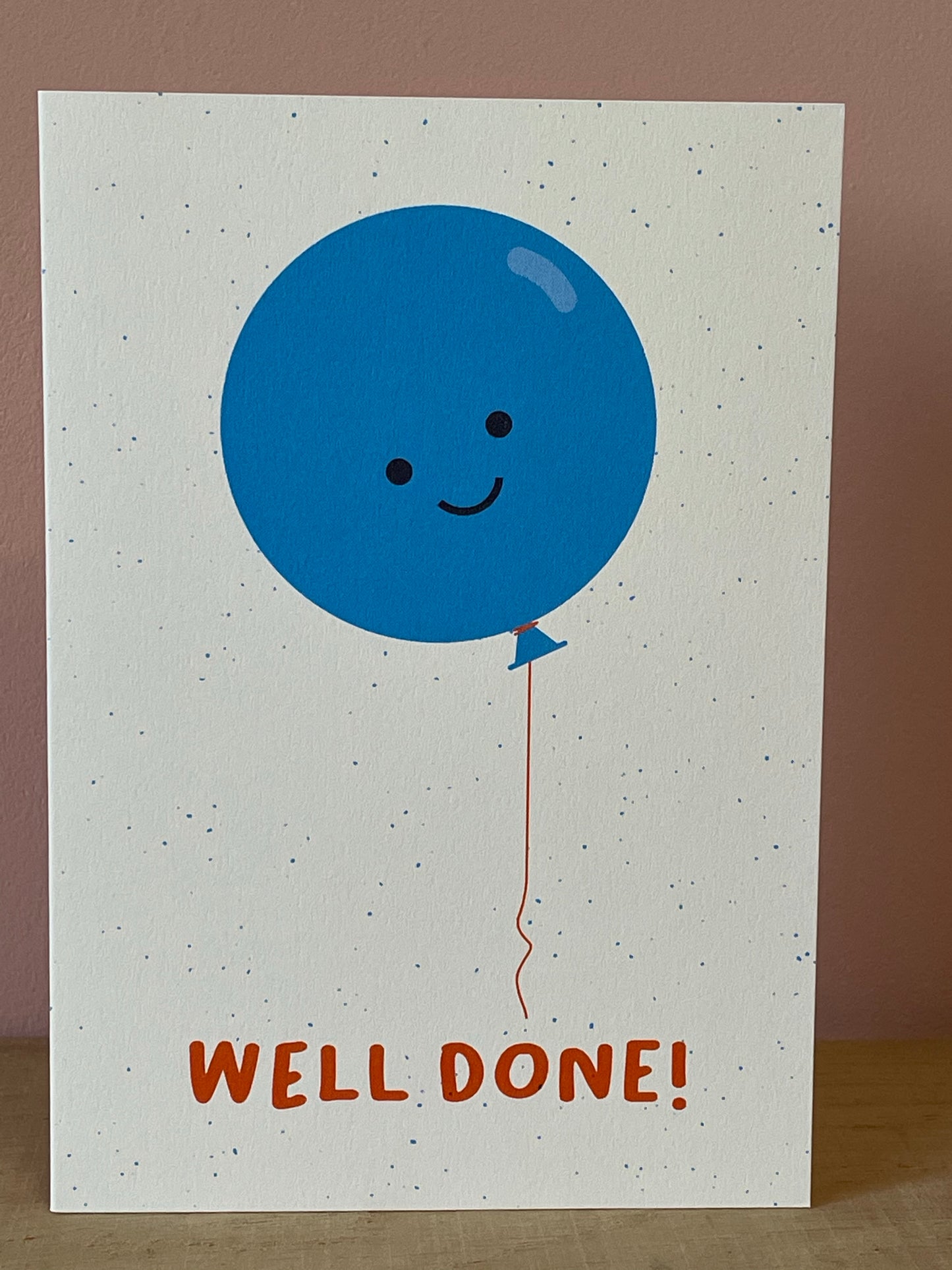Well Done Balloon Card